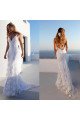 Cloth-fitting Floor Length Lace V Neck Spaghetti Open Back Prom Dresses | Party Gowns With Lace Up Cloth-fitting Floor Length Lace V Neck Spaghetti Open Back Prom Dresses | Party Gowns With Lace Up