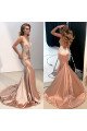 Charming V-neck Backless Lace Appliques Spaghetti Strap Mermaid Prom Dresses Charming V-neck Backless Lace Appliques Spaghetti Strap Mermaid Prom Dresses