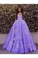 Elegant A-line Sky Blue Off-the-shoulder Lace Appliques Floor-Length Evening Dresses Elegant A-line Sky Blue Off-the-shoulder Lace Appliques Floor-Length Evening Dresses