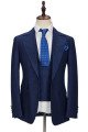 Andy Dark Navy Notched Lapel Close Fitting Formal Men Suits