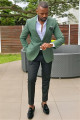 Alexander Green Handsome Close Fitting Notched Lapel Formal Mens Suits