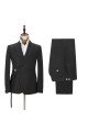 Modern Men's Formal Suit Online | Peak Lapel Buckle Button Suit for Men