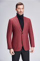 Fashion Red Peak Lapel Slim Fit New Blazer Jacket for Men