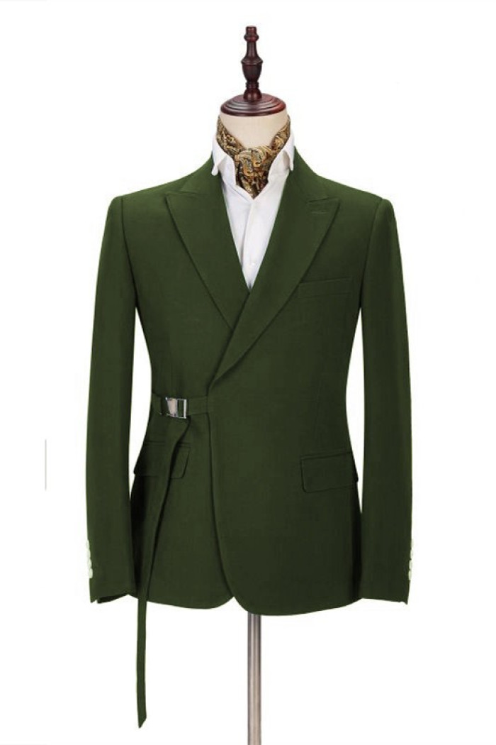 New Arrival Bespoke Peaked Lapel Men Suits for Prom