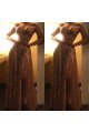 Sexy Sparkly Sequins Side Slit Off The Shoulder A-line Prom Dresses Sexy Sparkly Sequins Side Slit Off The Shoulder A-line Prom Dresses