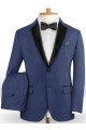 Irvin Navy Blue Business Men Suits | Cool Slim Fit Two Buttons Tuxedo