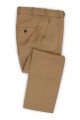 Zayne Gold Brown Notched Lapel Tuxedo for Men | Slim Fit Men Suits with Two Pieces