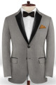 Brice Grey New Business Slim Fit Formal  Mens Suit