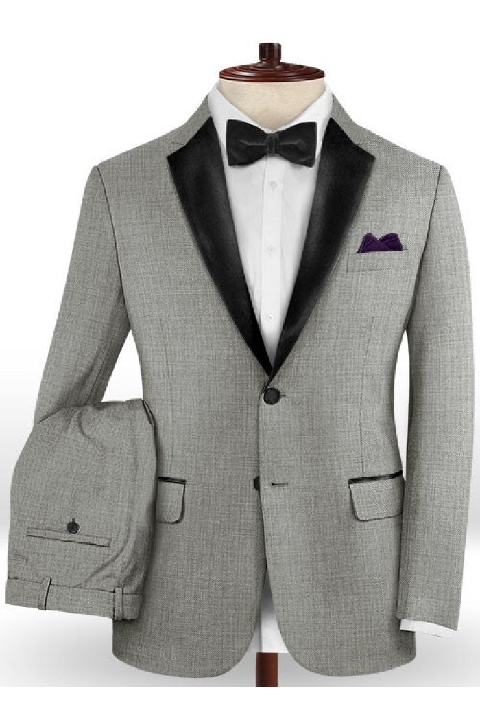 Tyree Business Grey Bespoke Men Suits | New Fashion Slim Fit Latest Tuxedo