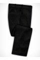 Konner Black Blend Business Men Suits | Slim Fit Tuxedo with 2 Pieces