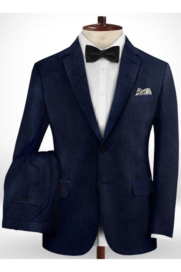 Jadyn Dark Blue Slim Fit Formal Business Men Suits