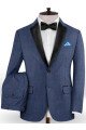 Soren Blue Bespoke Men Suits | Newest Two Pieces Tuxedo for Business