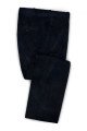 Nigel Navy Blue 2 Pieces Corduroy Tuxedo | Men Suits with Two Buttons
