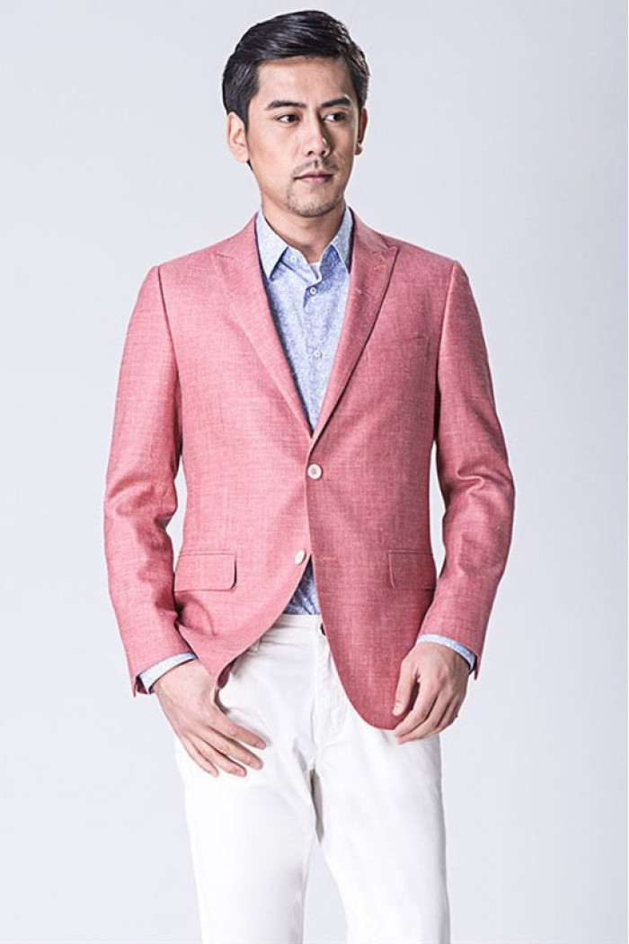 Pink Slim Fit Prom Suits | Dean Slim Fit Blazers for Men