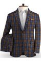 Harold Brown Linen Notch Lapel Tuxedo | Handsome Two Pieces Men Suits