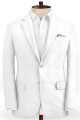 Jaydin Bespoke Summer White 2 Piece Linen Men Suit