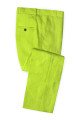 Latest Design Lime Green Notched Lapel Prom Suits for Men