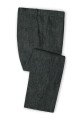 Kaeden Dark Gray Two Pieces Men Suits | Formal Business Linen Tuxedo