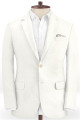 Summer Beach Linen Men Suits for Wedding | Best Man Prom Party Tuxedos