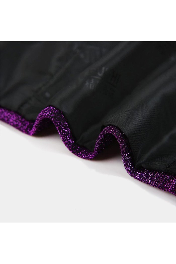 Stylish Shiny Purple Sequin Blazer  Peak Lapel Glitter Prom Men Suits