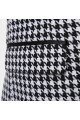 Modern Black and White Houndstooth  Suit Business 3-Pieces Men Suits