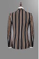 New Arrival Jeremy Fashion Black Striped Men Suits for Prom