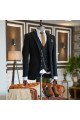 Patrick Official Black 3-Pieces Notch Collar Best Business Men Suit