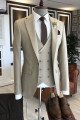 Hot Light Brown Notch Collar Double Breasted Men Suits