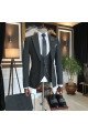 Paddy Formal Peaked Collar One Button Men Suits