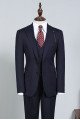 Paddy Regular Navy Blue 3 Pieces Best Fitted Bespoke Men Suit