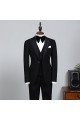 Franklin Official 3 Pieces Peaked Collar Best Fitted Bespoke Men Suit