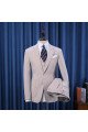 Jeff Cool 3 Pieces Notch Collar Best Fitted Bespoke Men Suit