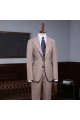 Tab Modern Khaki Two Pieces Best Fitted  Suit For Business