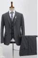 Bing Modern Dark Gray Three Pieces Best Fitted  Business Men Suit