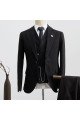 Burton Modern All Black Three Pieces Best Fitted  Business Men Suit