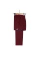 Jonathan Stylish Burgundy Sparkle Shawl Lapel 2-Pieces Men Suits