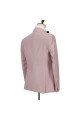 Christopher Cool Pink Double Breasted Peaked Collar Men Suits