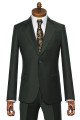 Evan Simple Black Peaked Lapel Slim Fit Prom Suits