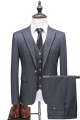 Gary Men Suits Vertical Stripe Men Suits | Slim Fit Suit 3 Piece For Business Wedding
