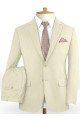 Cream Formal Mens Suits | Grooms Bride Men Blazers Outfits Sets