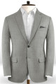 Mohammad Latest High Quality Two Button Gray Formal Business Men Suits