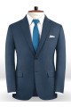 Fashion Navy Blue Slim Fit Men Suits | Formal Business Blazers 2Piece