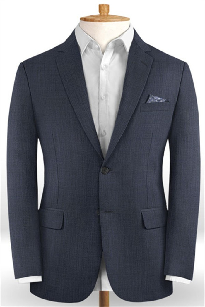 Ramiro Two Button Tweed Men Suit | Formal Suits for Business Men