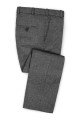 Dark Gray Formal Men Suits Slim fit for Business with Notched Lapel